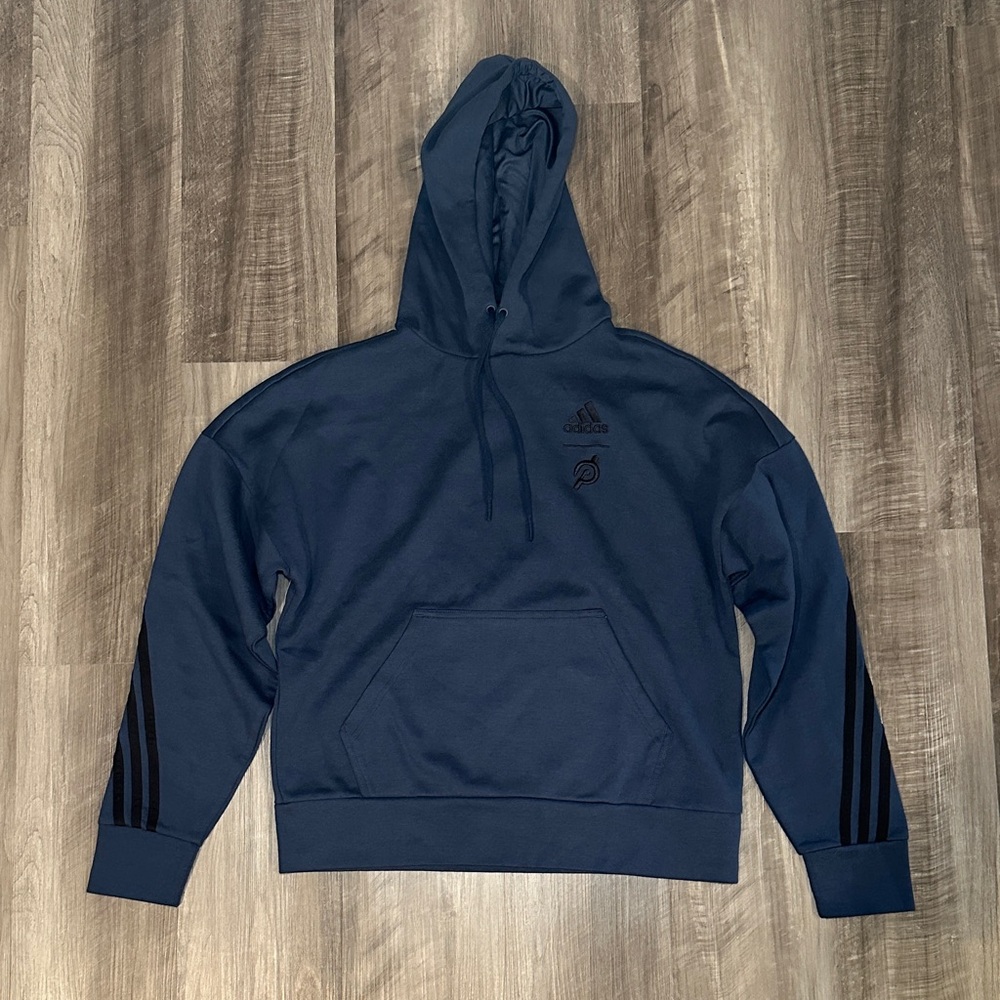Adidas x Peloton Unisex Go Retro Hoodie - Small